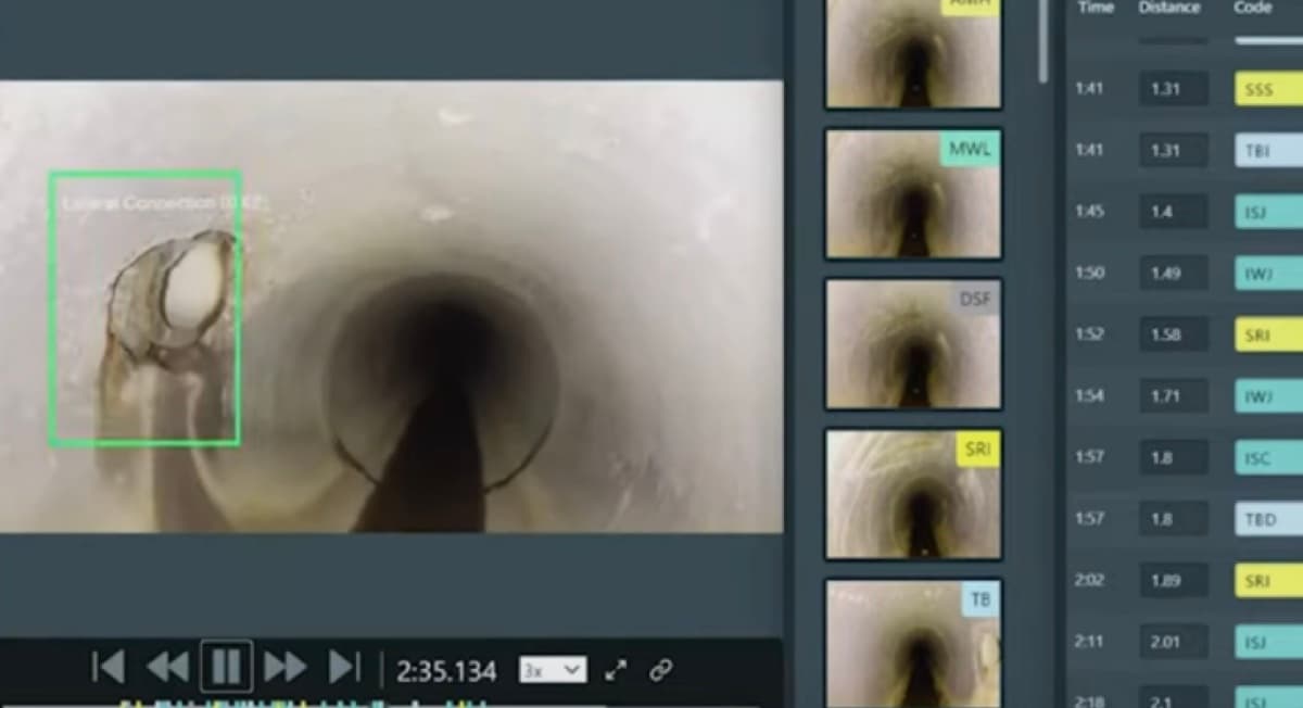 Automated pipe inspection UI