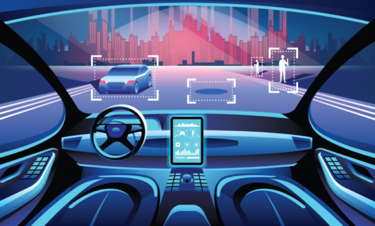 Self-driving vehicle dashboard